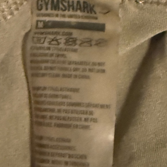 Gymshark Khaki logo waistband workout active seemless legging - Picture 6 of 6
